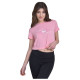 Target Γυναικεία κοντομάνικη μπλούζα Crop Top Single Jersey "Better"